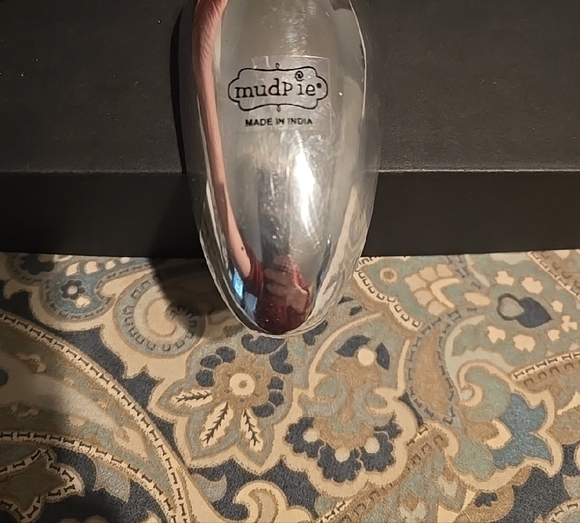 Silver Metal Ice Scoop with Deer Handle - Picture 5 of 6